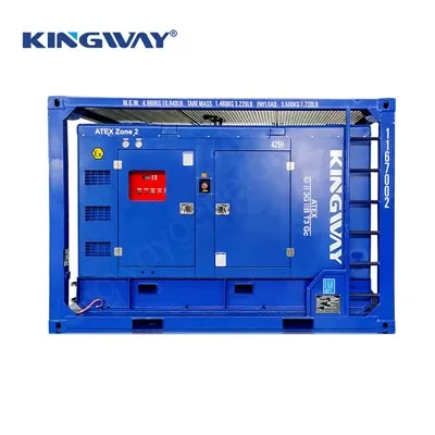 Взрывозащищенный воздушный компрессор Kingway, 425 кубических футов в минуту, сертифицированный Atex для зоны 2